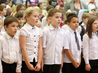 Elsősavató a Petőfiben (2018) - fotó: Sándor Judit
