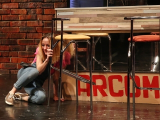 Antigoné - Premier a Bartókban - fotó: Sándor Judit