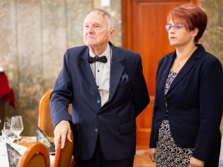 Dr. Bakos Károly köszöntése - fotó: Ónodi Zoltán