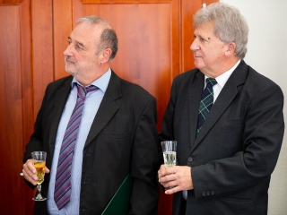 Dr. Bakos Károly köszöntése - fotó: Ónodi Zoltán