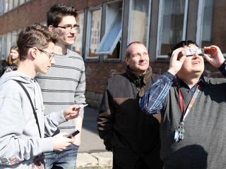 Napbanézők! - fotó: Sándor Judit