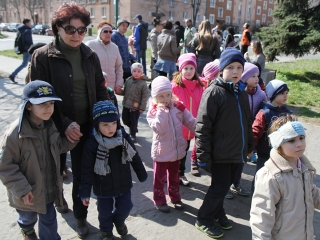 Napbanézők! - fotó: Sándor Judit