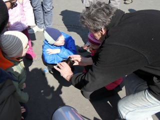 Napbanézők! - fotó: Sándor Judit