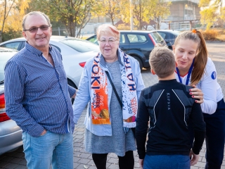 Hazaérkeztek a vízilabdás Szuperlányok - fotó: Ónodi Zoltán