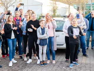 Hazaérkeztek a vízilabdás Szuperlányok - fotó: Ónodi Zoltán