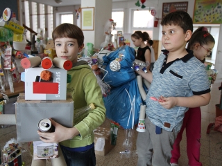 Öko-nap a Petőfiben - fotó: Sándor Judit