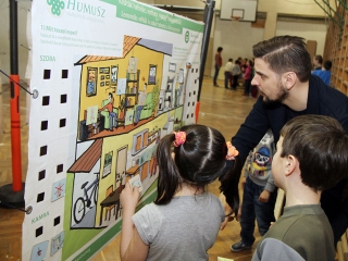 Öko-nap a Petőfiben - fotó: Sándor Judit