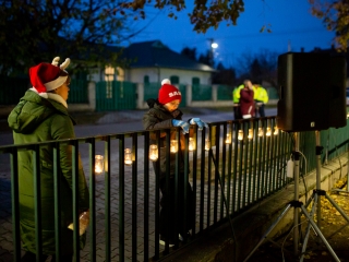 Mikulás Parti Újtelepen (2018) - fotó: Ónodi Zoltán