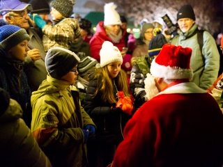 Mikulás Parti Újtelepen (2018) - fotó: Ónodi Zoltán
