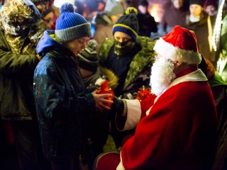Mikulás Parti Újtelepen (2018) - fotó: Ónodi Zoltán