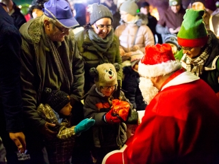 Mikulás Parti Újtelepen (2018) - fotó: Ónodi Zoltán