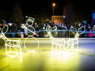 Advent első vasárnapja a főtéren - fotó: Ónodi Zoltán