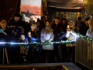 Advent első vasárnapja a főtéren - fotó: Ónodi Zoltán