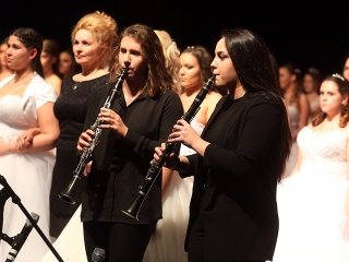 Rudas szalagavató a sportcsarnokban - fotó: Sándor Judit