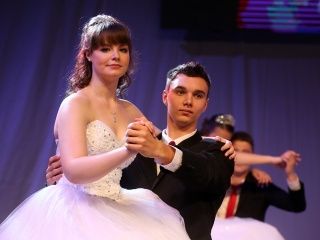 Rudas szalagavató a sportcsarnokban - fotó: Sándor Judit