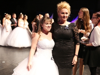 Rudas szalagavató a sportcsarnokban - fotó: Sándor Judit