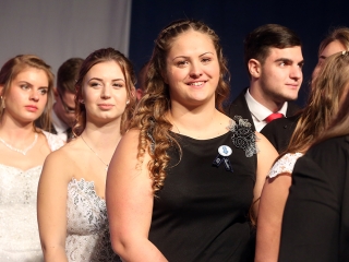 Rudas szalagavató a sportcsarnokban - fotó: Sándor Judit