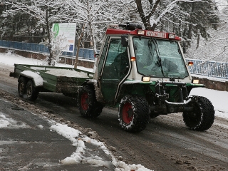 Hótakaró alatt a város - fotó: Sándor Judit