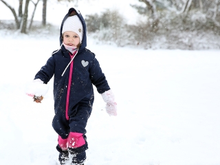 Hótakaró alatt a város - fotó: Sándor Judit