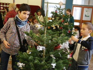 Karácsonyfa díszítő verseny (2018) - fotó: Sándor Judit