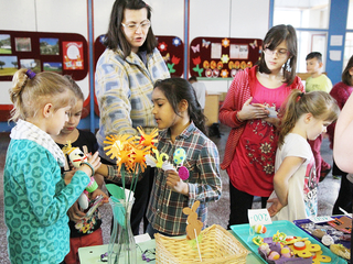 Húsvéti vásár a Dózsa iskolában - fotó: Ónodi Zoltán