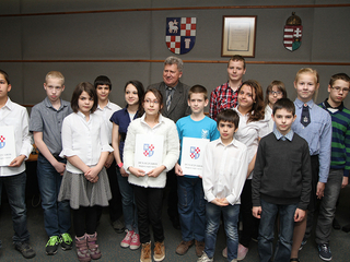 A hónap diákjai - fotó: Sándor Judit