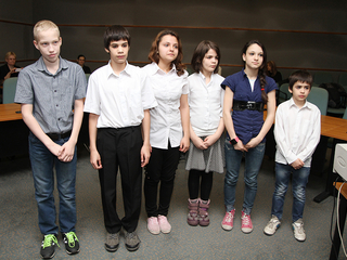 A hónap diákjai - fotó: Sándor Judit