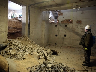 Képek az uszodafelújításról - fotó: Sándor Judit