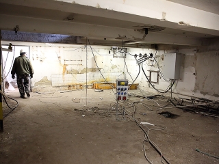 Képek az uszodafelújításról - fotó: Sándor Judit