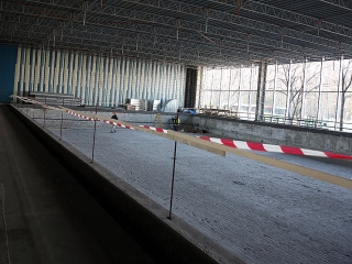 Képek az uszodafelújításról - fotó: Sándor Judit