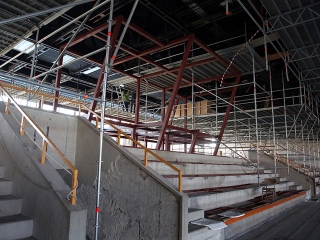 Képek az uszodafelújításról - fotó: Sándor Judit