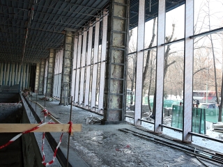 Képek az uszodafelújításról - fotó: Sándor Judit