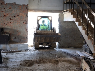 Képek az uszodafelújításról - fotó: Sándor Judit