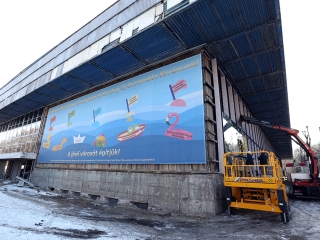 Képek az uszodafelújításról - fotó: Sándor Judit