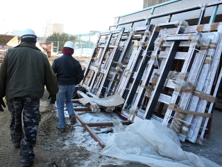 Képek az uszodafelújításról - fotó: Sándor Judit