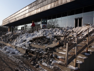 Képek az uszodafelújításról - fotó: Sándor Judit