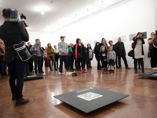 A Fiatalok Fotóművészeti Stúdiójának kiállítása Dunaújvárosról - fotó: Sándor Judit