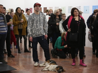 A Fiatalok Fotóművészeti Stúdiójának kiállítása Dunaújvárosról - fotó: Sándor Judit