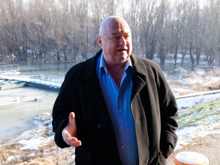 Mederkotrás az öbölben - fotó: Ónodi Zoltán