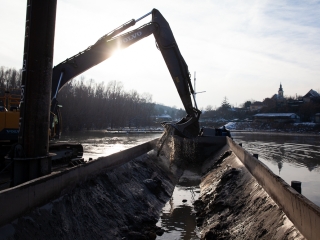 Mederkotrás az öbölben - fotó: Ónodi Zoltán