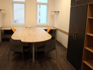 Az egykori zöld SZTK felújítása (2019) - fotó: Sándor Judit