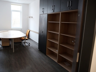 Az egykori zöld SZTK felújítása (2019) - fotó: Sándor Judit