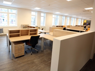 Az egykori zöld SZTK felújítása (2019) - fotó: Sándor Judit