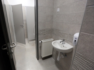 Az egykori zöld SZTK felújítása (2019) - fotó: Sándor Judit