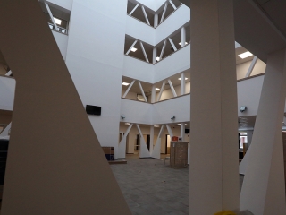 Az egykori zöld SZTK felújítása (2019) - fotó: Sándor Judit