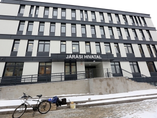 Az egykori zöld SZTK felújítása (2019) - fotó: Sándor Judit