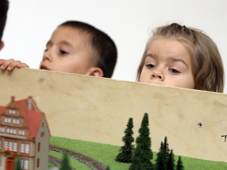 Vasútmodell kiállítás - fotó: Sándor Judit