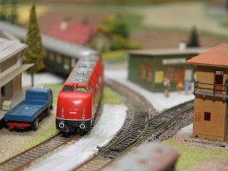 Vasútmodell kiállítás - fotó: Sándor Judit