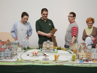 Vasútmodell kiállítás - fotó: Sándor Judit