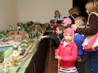 Vasútmodell kiállítás - fotó: Sándor Judit